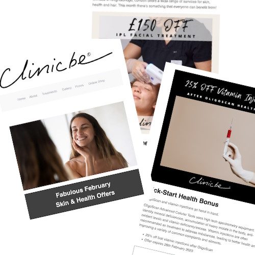 clinicbe newsletter email